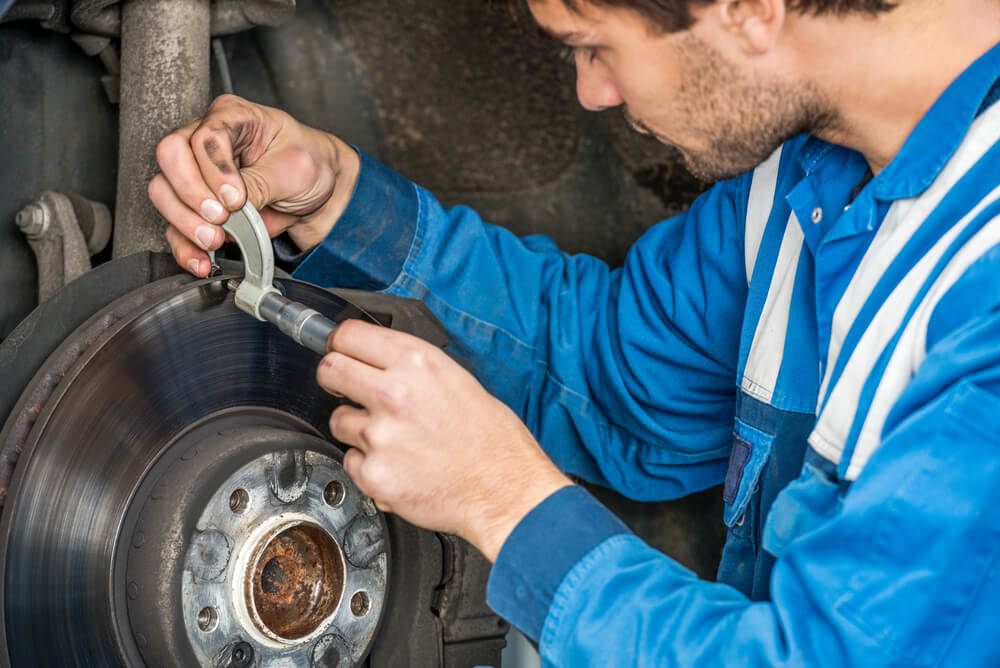 Bremsscheiben messen Werkzeug